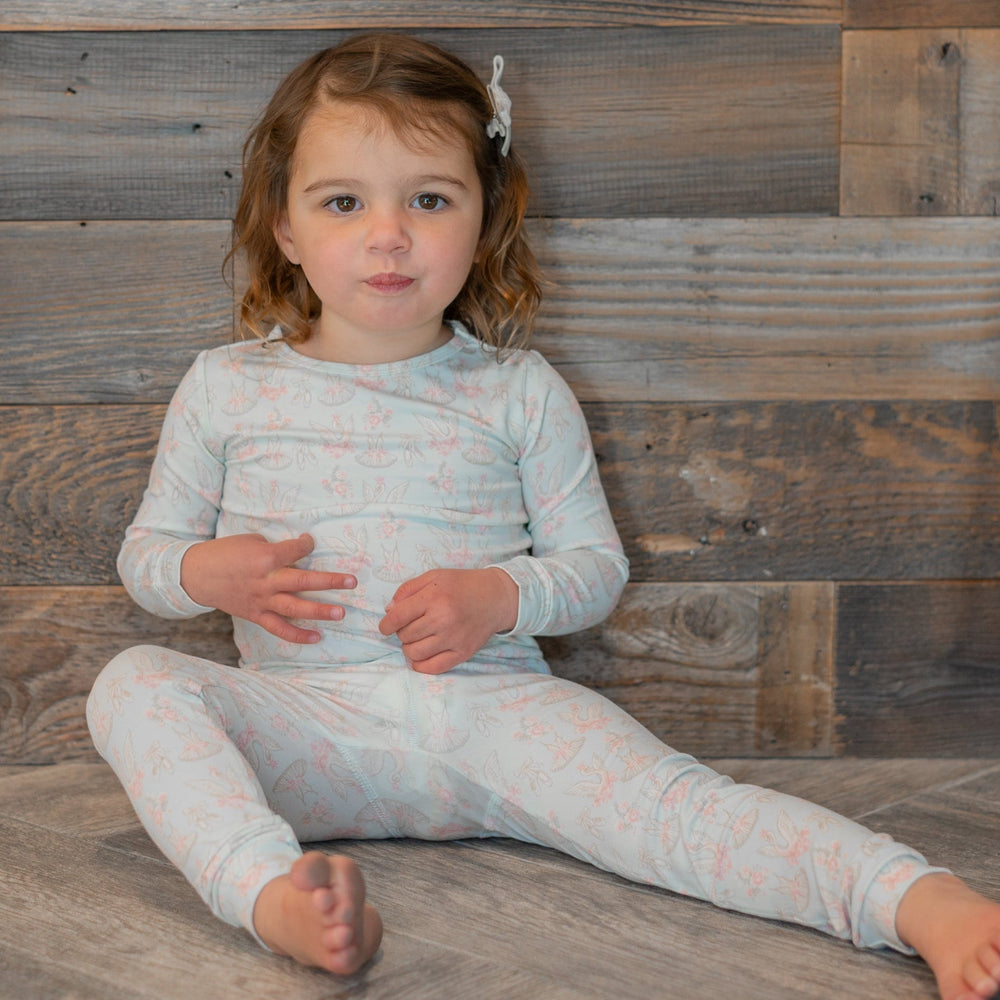 Sullangie Swan Ballet Big Kid Pajama Set