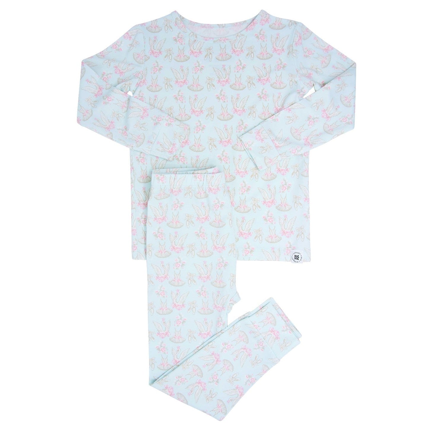 Sullangie Swan Ballet Big Kid Pajama Set