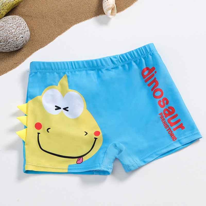 Jack Swimsuit Cute Cartoon Big Children Print Shorts