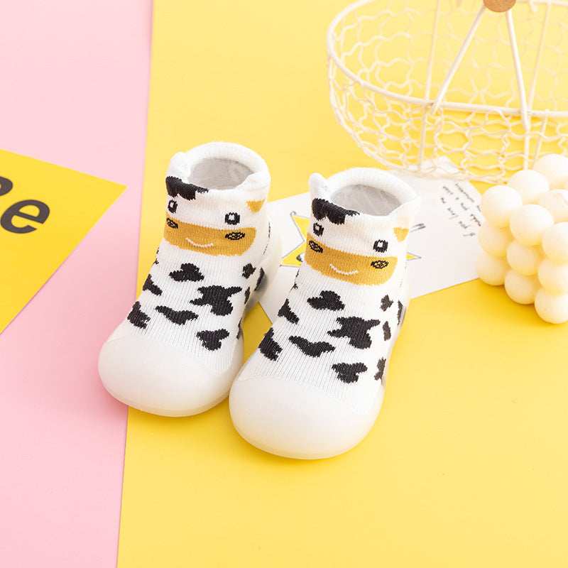 Manny New Children's Socks Baby Toddler Soft-soled Floor Shoes