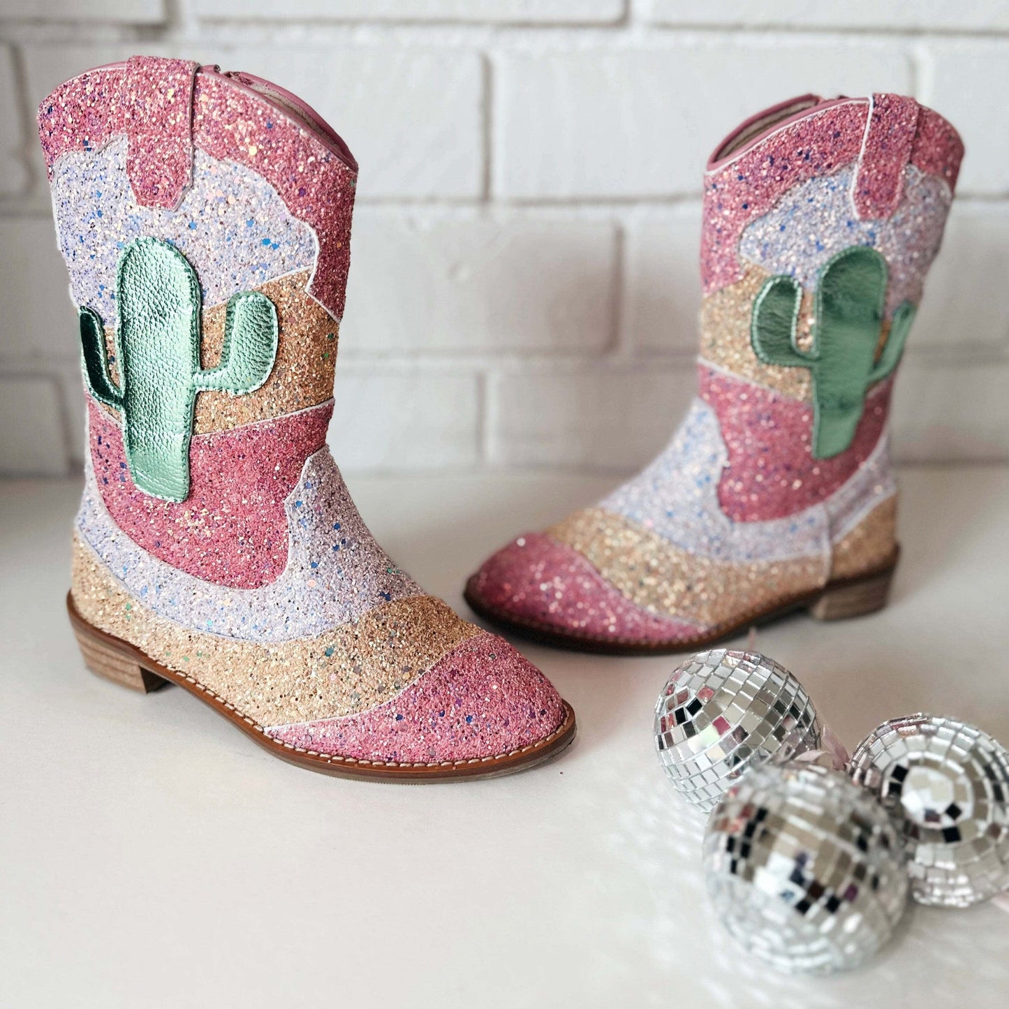 Frannelis Cowgirl Cactus Cooler Boots