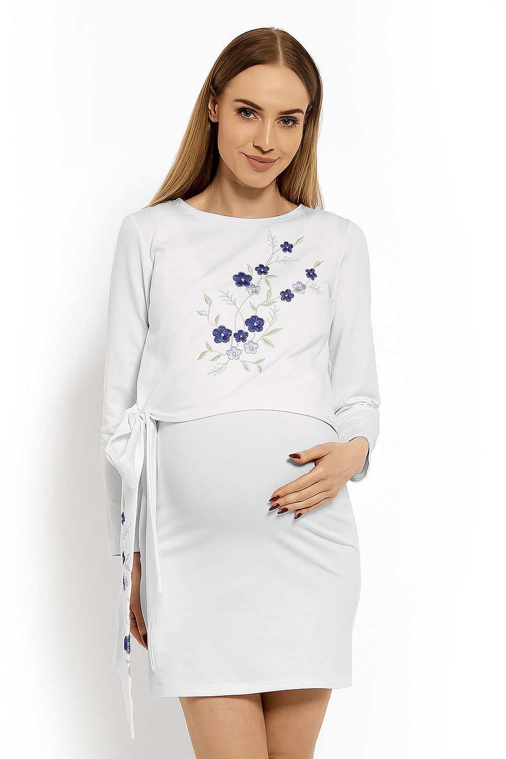 Nanci Pregnancy Long Sleeves Dress