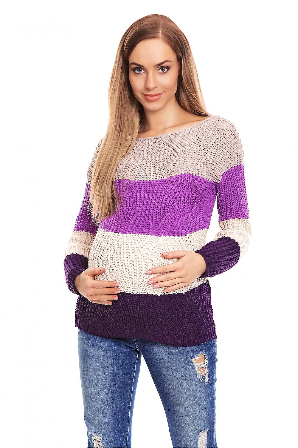 Ironelis Soft Pregnancy Elegant Sweater