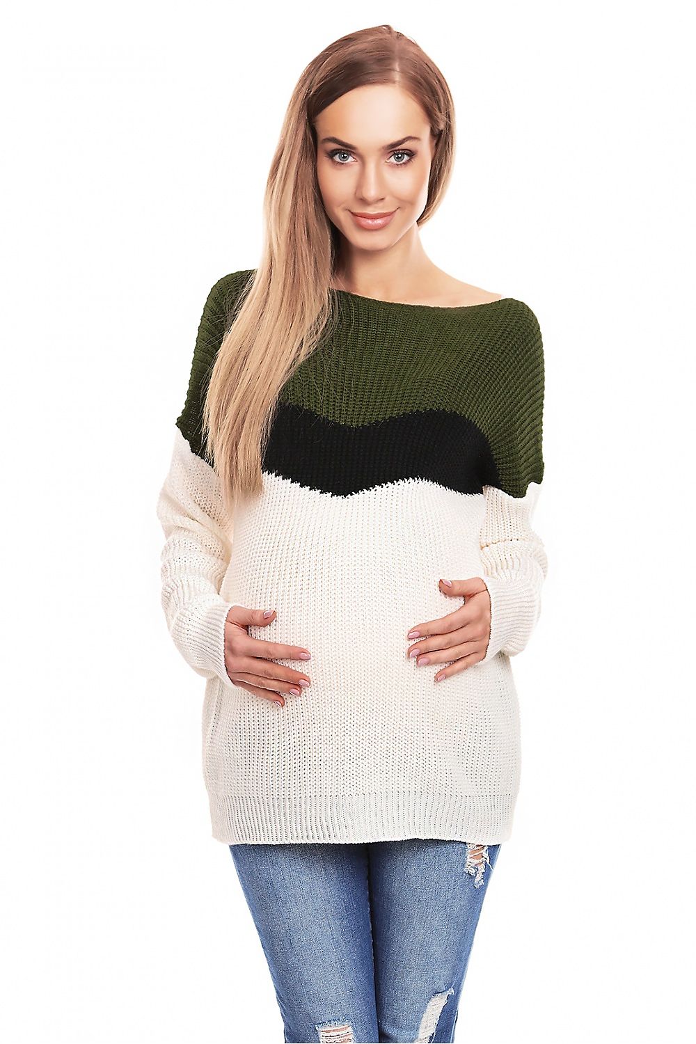 Chrstine Pregnancy Lined Sweater PeeKaBoo
