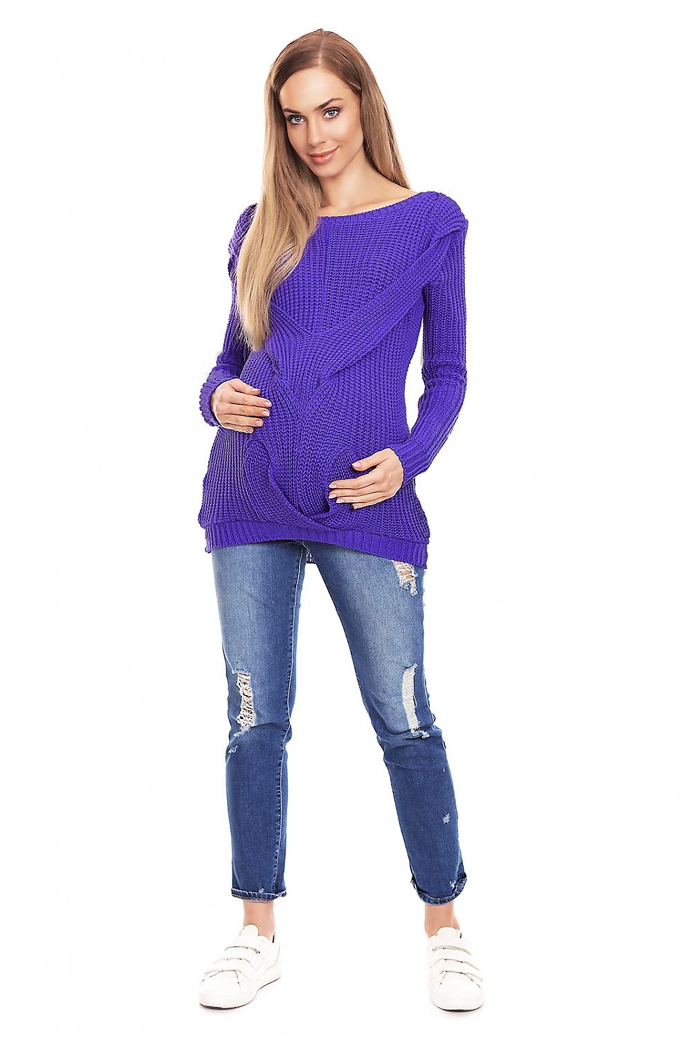 Paulina Pregnancy Soft Sweater PeeKaBoo