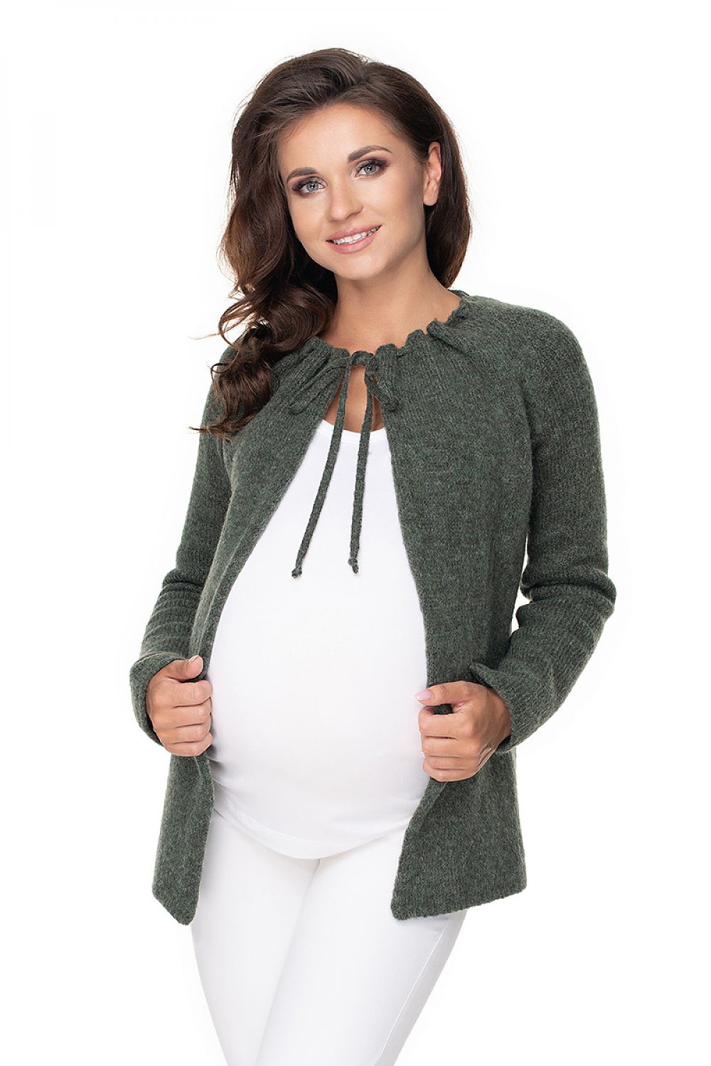 Yailin Elegant Pregnancy Open Cardigan