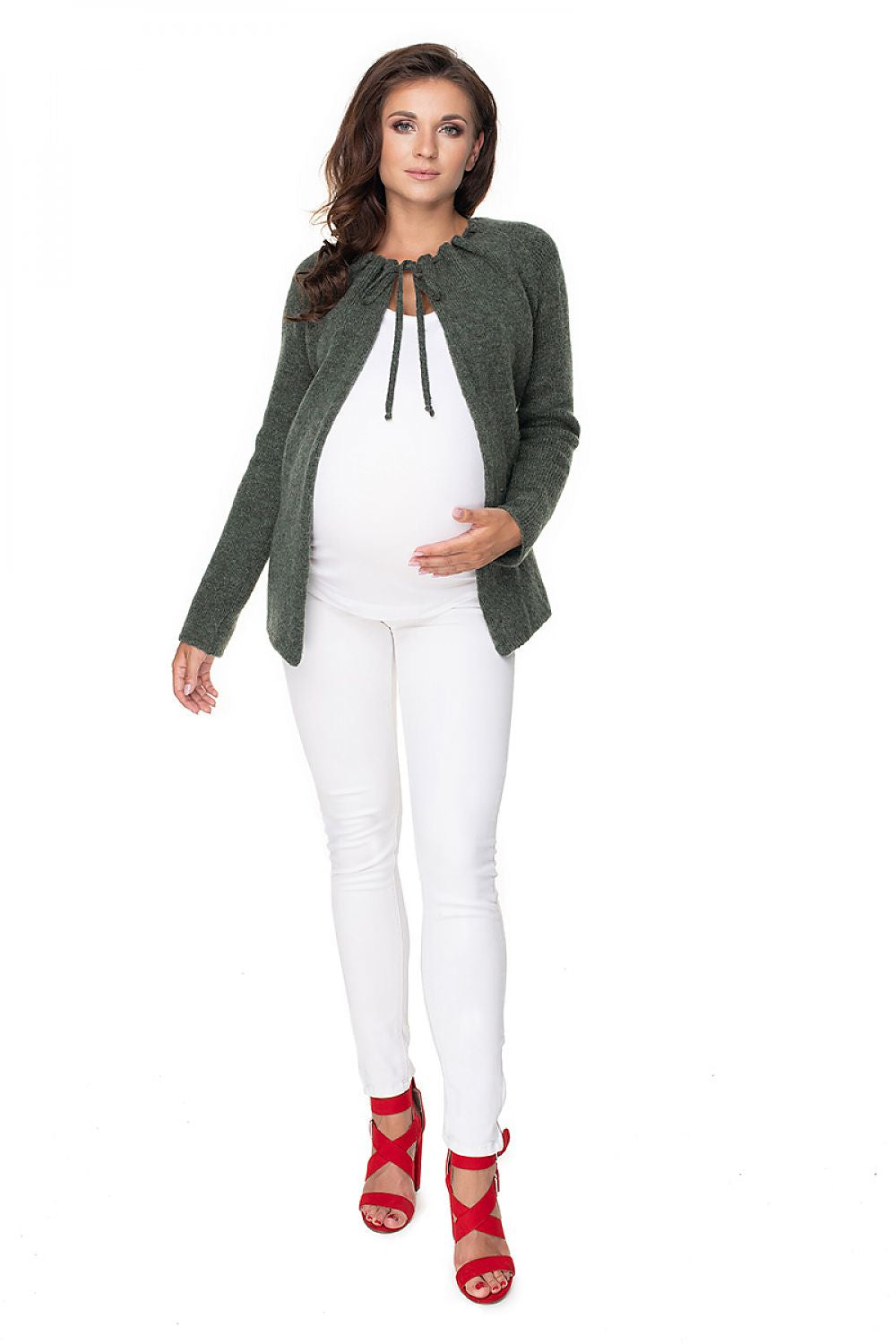Yailin Elegant Pregnancy Open Cardigan