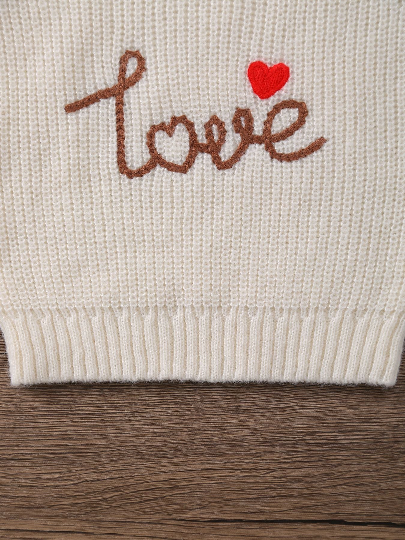 Layla Infant Knitted Pullovers Alphabet Embroidery Warm Sweater - GuGuTon baby store - Baby Fashion - Toddlers Outfits - Babies Outfits - Toddler Clothes - Kids Clothing - Newborn Clothes - Newborn Wear - Kids Wear - Trending Clothes - Trending Outfits - Fall Fashion - Winter Fashion - Girls Clothes - Boys Clothes - Babies Wear - Kids Accessories - KidsWear - Summer Clothes - Summer Fashion - Summer Trend - Falls Sweaters - Tops - Bottom - Jeans - Blouse - Dresses - Newborn Dresses - Toys