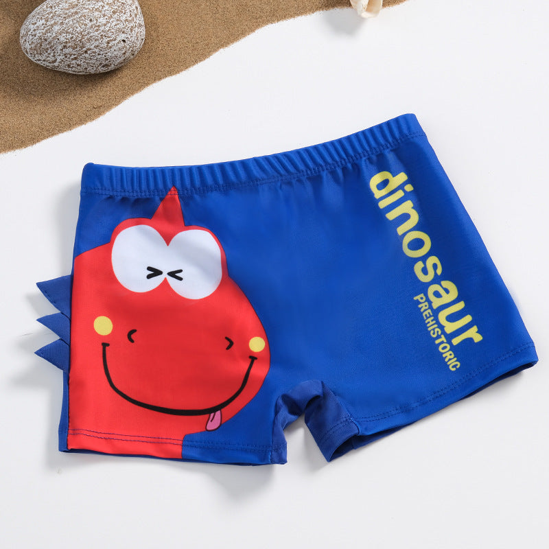 Jack Swimsuit Cute Cartoon Big Children Print Shorts