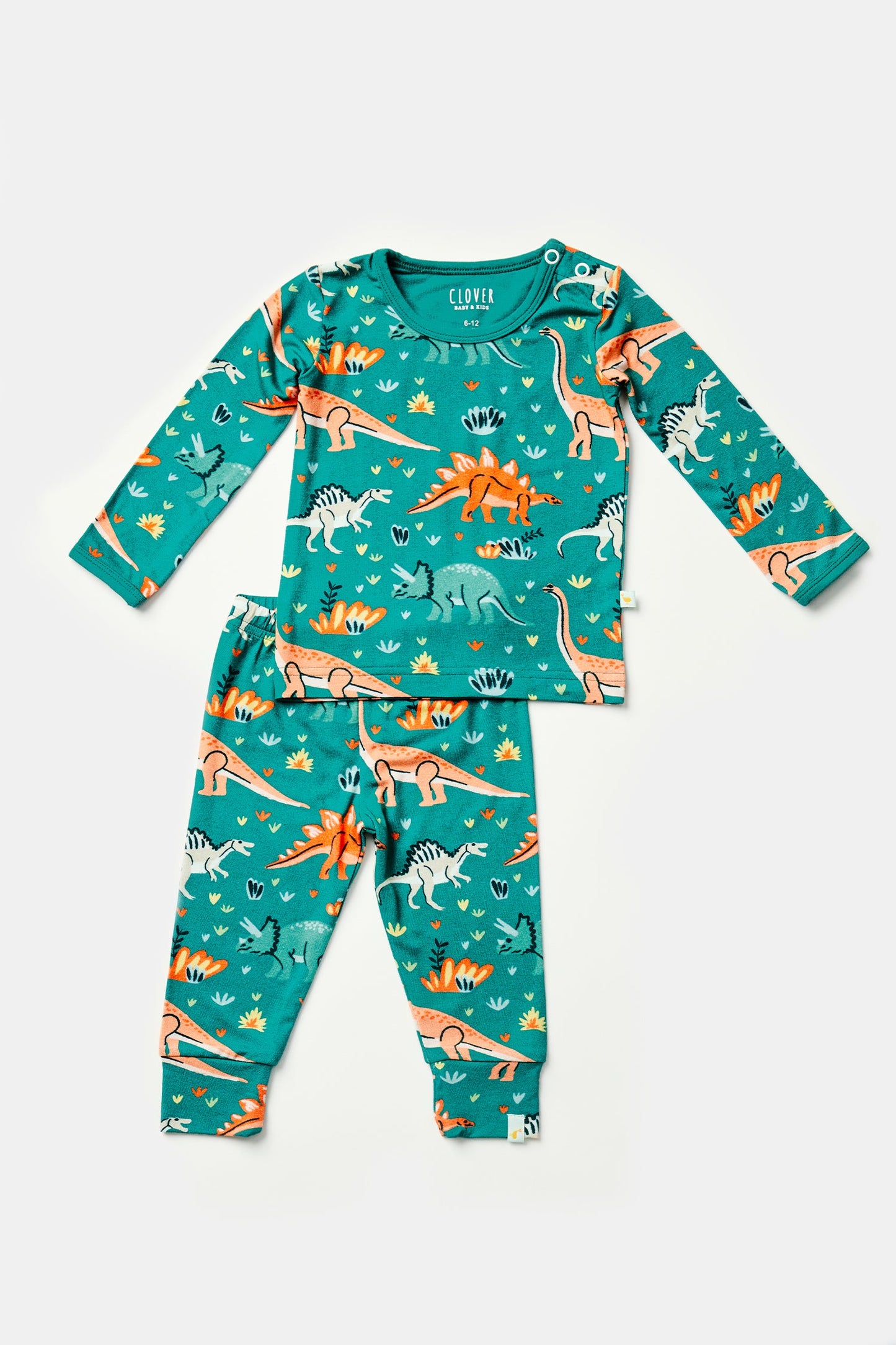 Greyson Long Sleeve Pajama Set - Dinosaur Jungle - GuGuTon baby store - Baby Fashion - Toddlers Outfits - Babies Outfits - Toddler Clothes - Kids Clothing - Newborn Clothes - Newborn Wear - Kids Wear - Trending Clothes - Trending Outfits - Fall Fashion - Winter Fashion - Girls Clothes - Boys Clothes - Babies Wear - Kids Accessories - KidsWear - Summer Clothes - Summer Fashion - Summer Trend - Falls Sweaters - Tops - Bottom - Jeans - Blouse - Dresses - Newborn Dresses - Toys