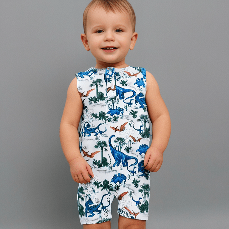 Dinosaur Adventures Tank Romper