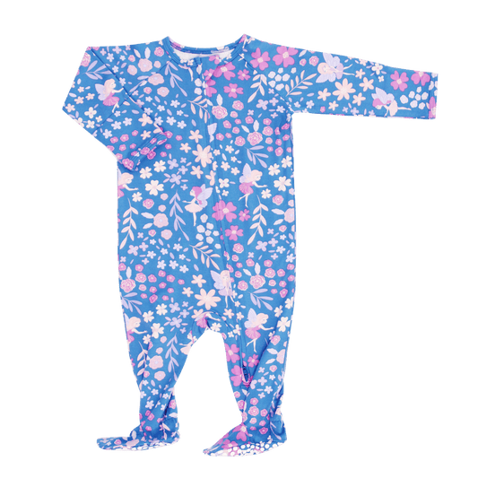 Dream a Little Dream Zipper Footie