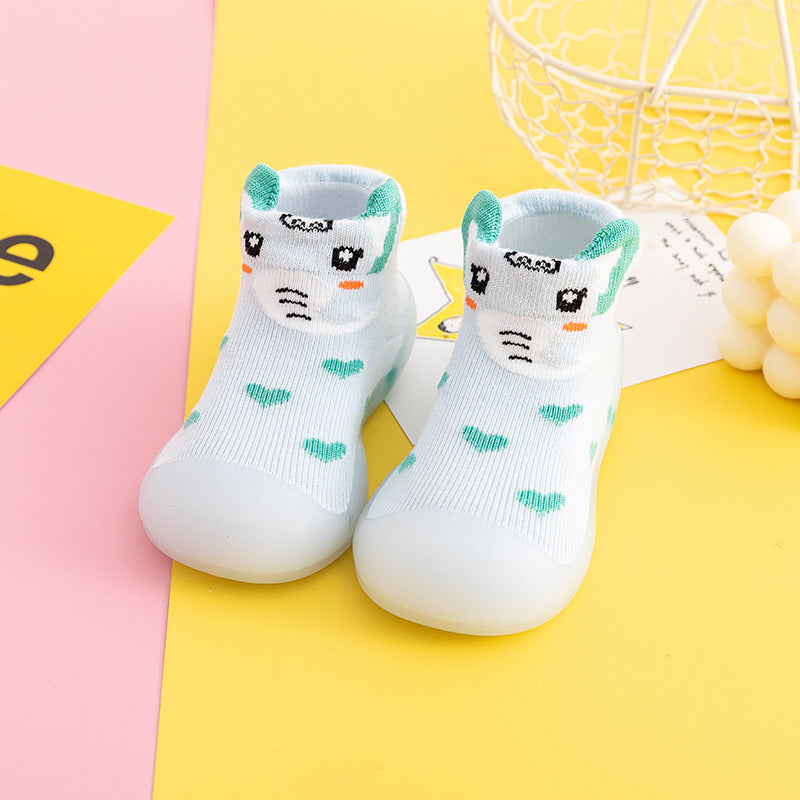 Manny New Children's Socks Baby Toddler Soft-soled Floor Shoes