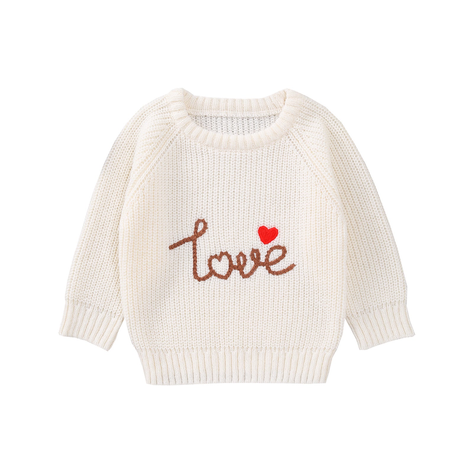 Layla Infant Knitted Pullovers Alphabet Embroidery Warm Sweater - GuGuTon baby store - Baby Fashion - Toddlers Outfits - Babies Outfits - Toddler Clothes - Kids Clothing - Newborn Clothes - Newborn Wear - Kids Wear - Trending Clothes - Trending Outfits - Fall Fashion - Winter Fashion - Girls Clothes - Boys Clothes - Babies Wear - Kids Accessories - KidsWear - Summer Clothes - Summer Fashion - Summer Trend - Falls Sweaters - Tops - Bottom - Jeans - Blouse - Dresses - Newborn Dresses - Toys