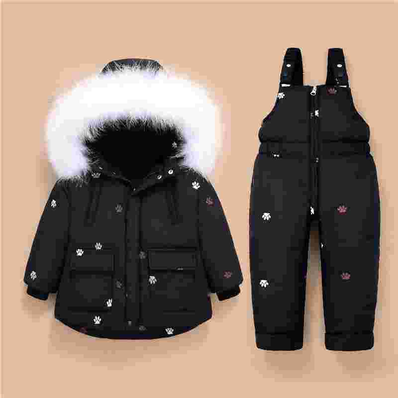 Eiline Baby Winter Down Jacket Set - Two-Piece Outfit