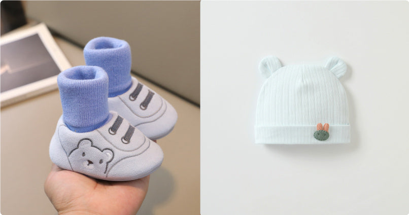 Angel Baby Cloth Shoes Simple Baby Indoor Non-slip Toddler Shoes