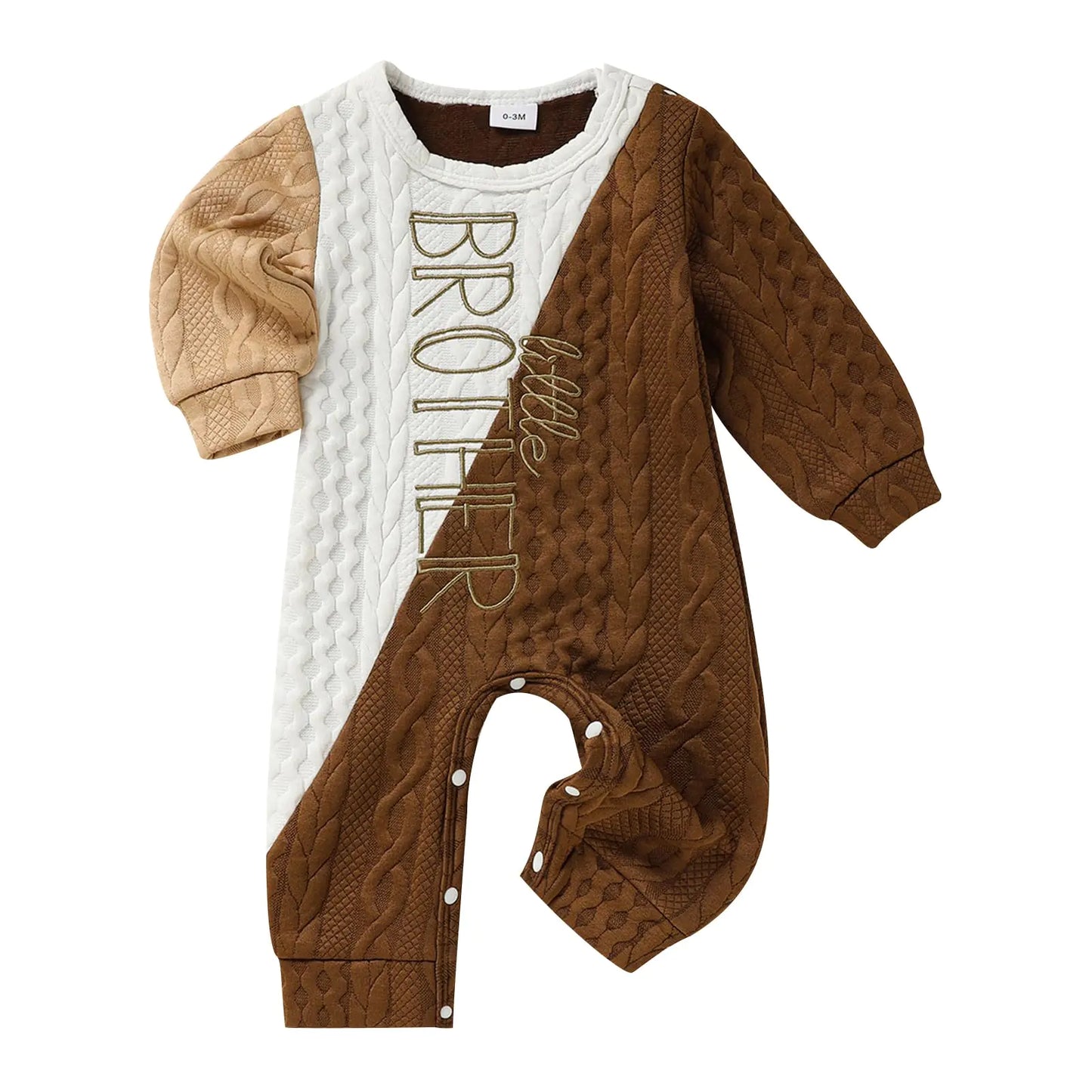 Boy  0-3 Months Outfit   One-Piece Jumpsuit
