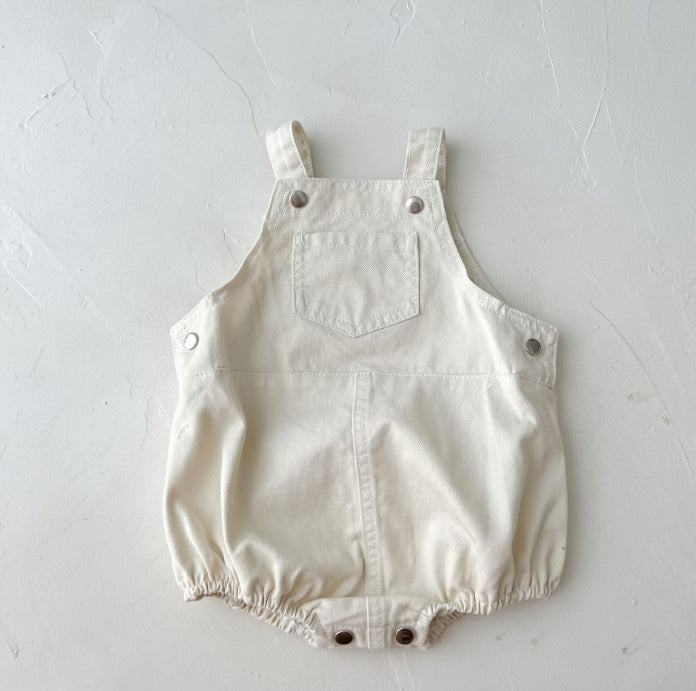 Front Pocket Baby Romper