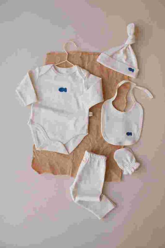 Fish Patterned Newborn Set for Stylish Babies
