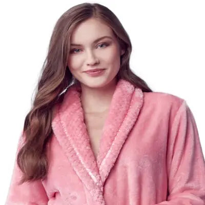Yojaini Ultra Soft Plush Bathrobe