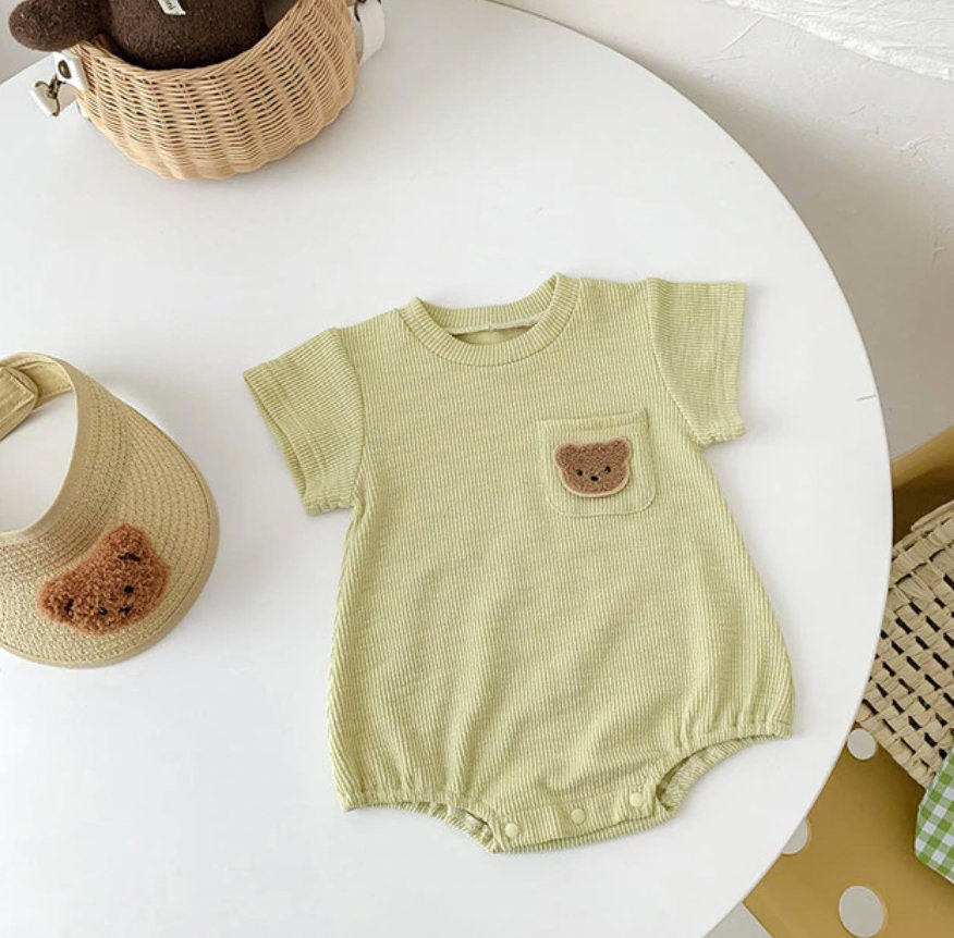 Teddy Bear Pocket bodysuit