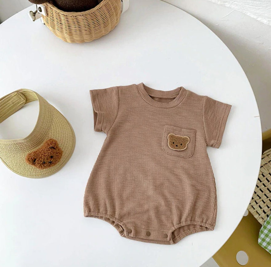 Teddy Bear Pocket bodysuit