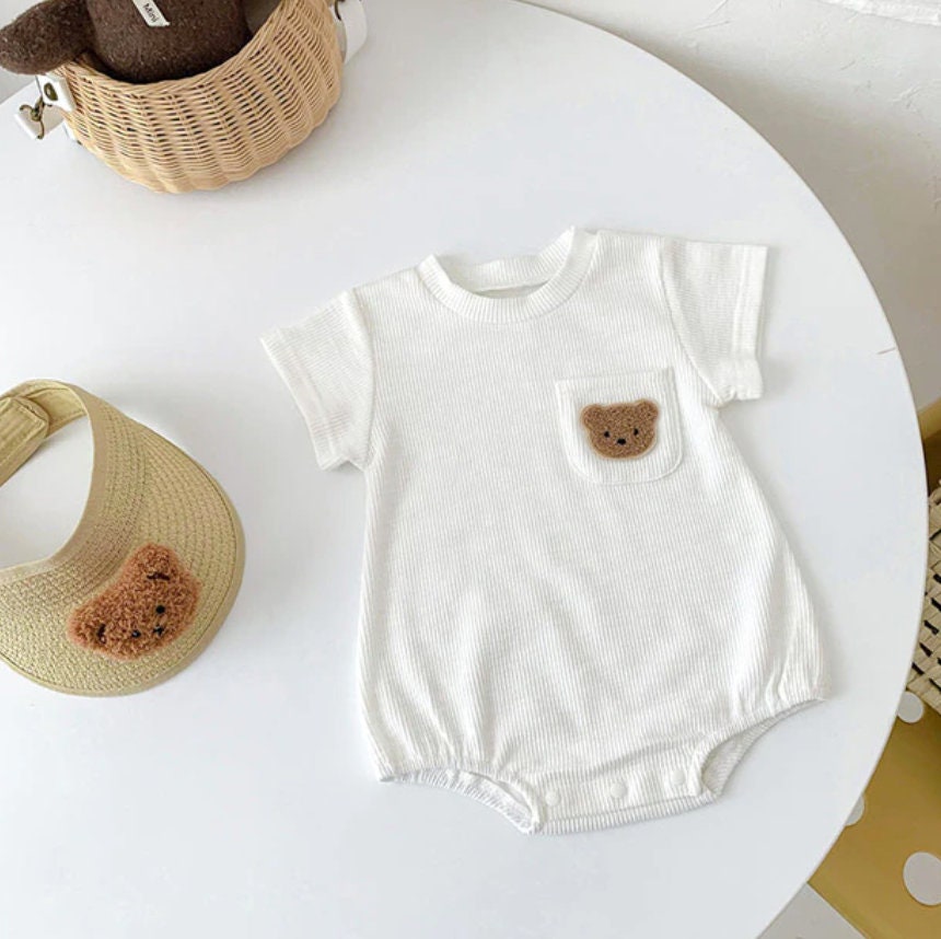 Teddy Bear Pocket bodysuit