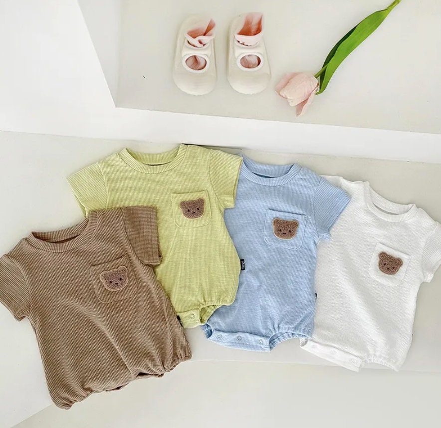 Teddy Bear Pocket bodysuit
