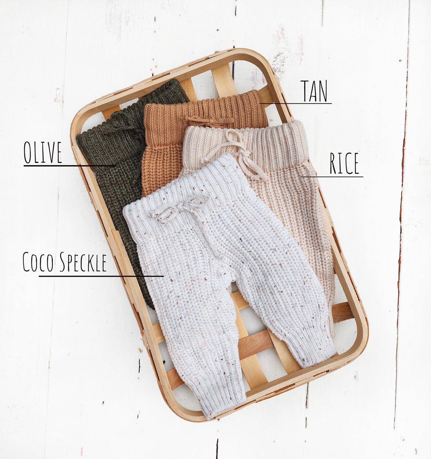 Chunky Braided PANTS