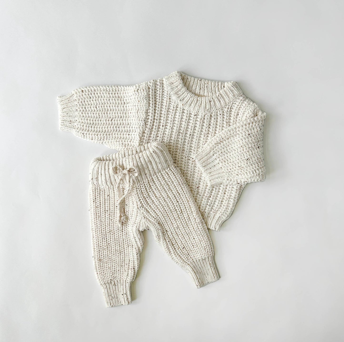 Perla Chunky Knit Sweater + Pants Set