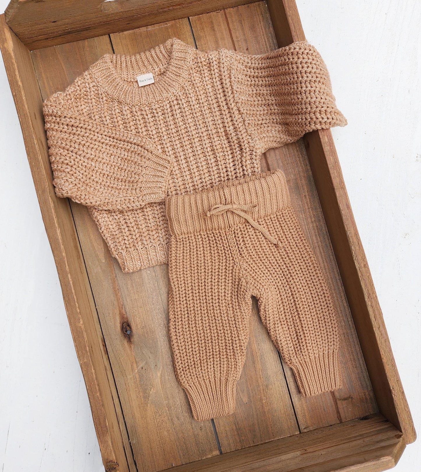 Perla Chunky Knit Sweater + Pants Set