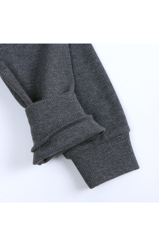 Paolo Pit Strip Pullover Long Sleeve Sets