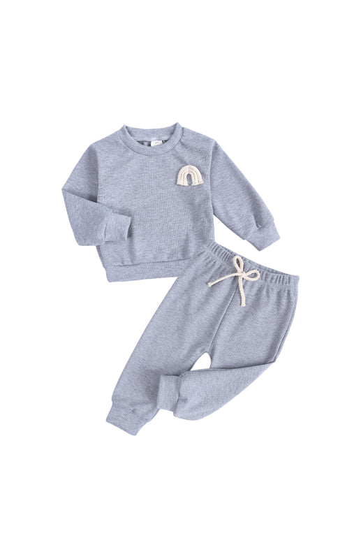 Paolo Pit Strip Pullover Long Sleeve Sets