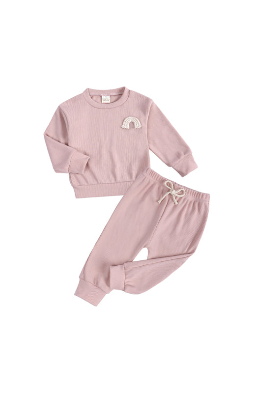 Paolo Pit Strip Pullover Long Sleeve Sets