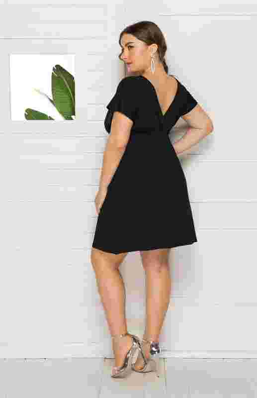 Felicia High Elasticity Solid Leisure Maternity Dress