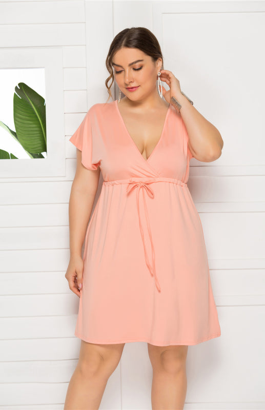 Felicia High Elasticity Solid Leisure Maternity Dress