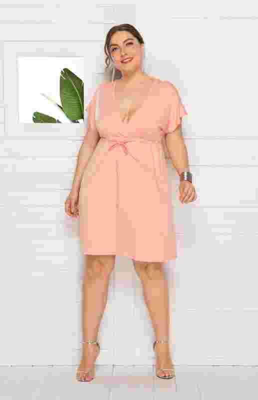 Felicia High Elasticity Solid Leisure Maternity Dress