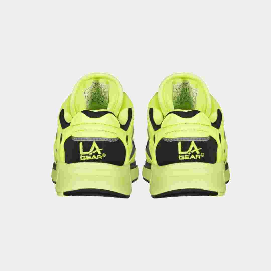 Billy LA Gear Kids Catapult Light-Up Sneakers - Neon Yellow & Black