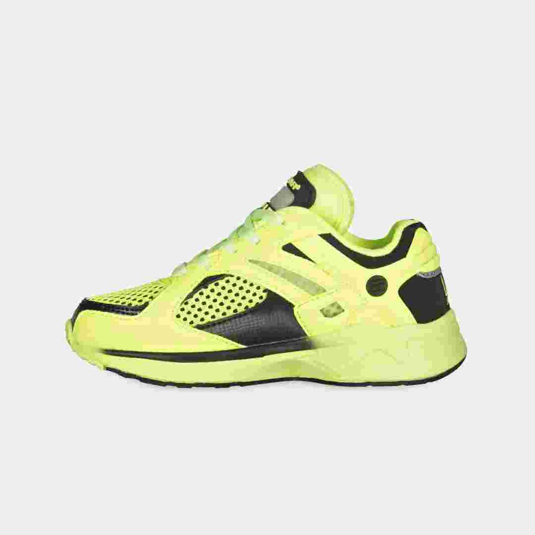 Billy LA Gear Kids Catapult Light-Up Sneakers - Neon Yellow & Black