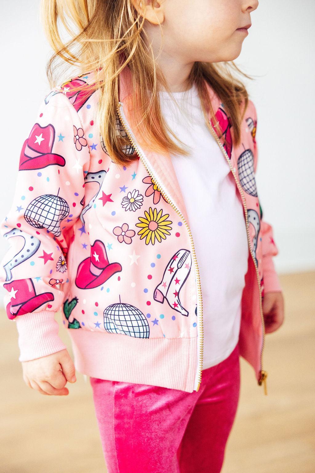 Franelis Boots & Bling Satin Jacket