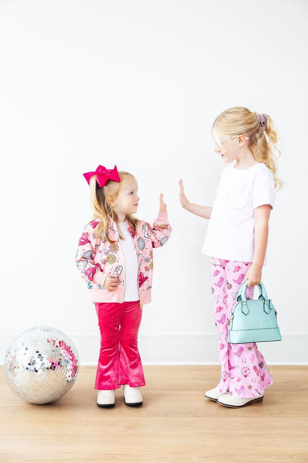 Franelis Boots & Bling Satin Jacket