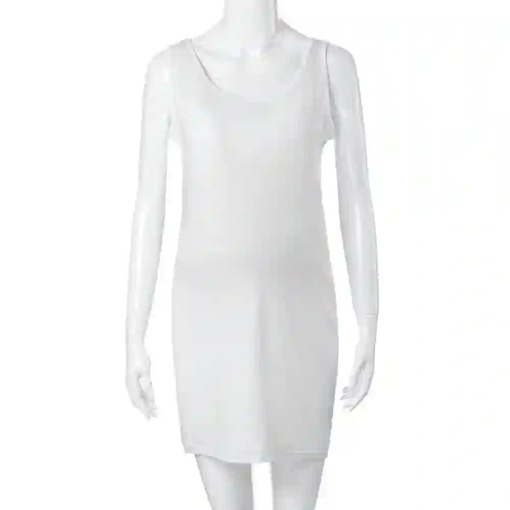 Kristine Stylish Sleeveless Maternity Dress for Modern Moms