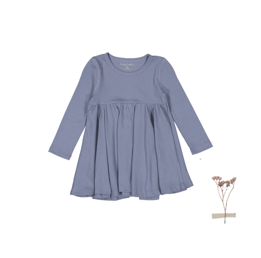 The Long Sleeve Dress - Midnight