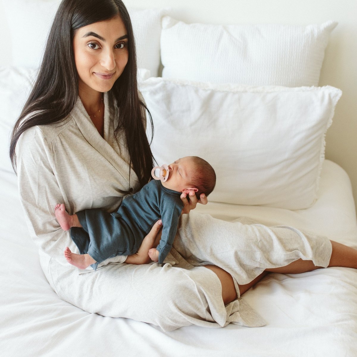 Arlinne Elegant Cotton Storm Gray Robes - GuGuTon baby store - Baby Fashion - Toddlers Outfits - Babies Outfits - Toddler Clothes - Kids Clothing - Newborn Clothes - Newborn Wear - Kids Wear - Trending Clothes - Trending Outfits - Fall Fashion - Winter Fashion - Girls Clothes - Boys Clothes - Babies Wear - Kids Accessories - KidsWear - Summer Clothes - Summer Fashion - Summer Trend - Falls Sweaters - Tops - Bottom - Jeans - Blouse - Dresses - Newborn Dresses - Toys