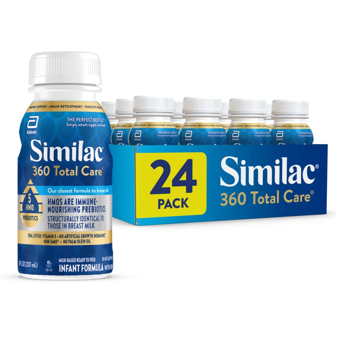 Similac 360 Total Care Infant Formula, Has 5 HMO Prebiotics