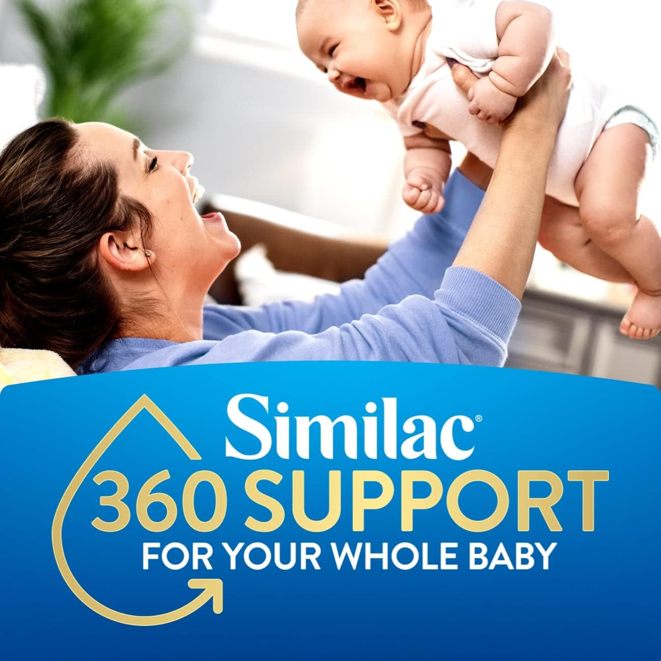 Similac 360 Total Care Infant Formula, Has 5 HMO Prebiotics