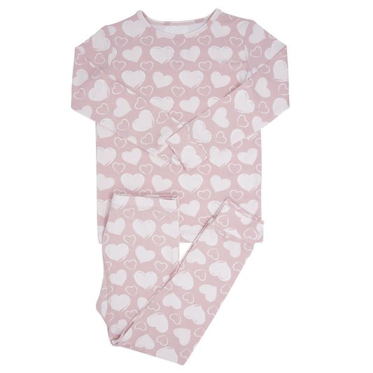 So Much Love Big Kid Pajama Set