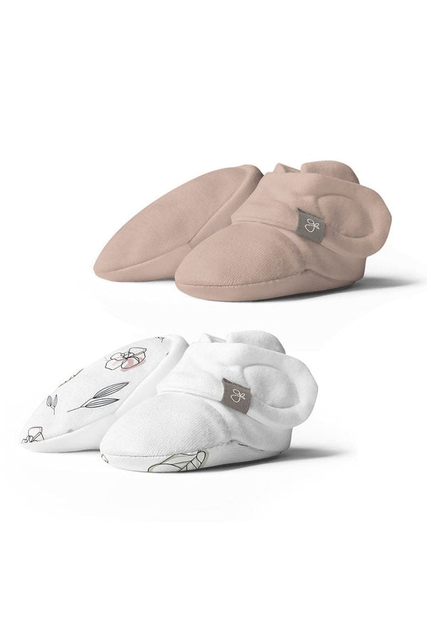 Zayden Abstract Flotal Rose Stay On 2 Pack Boots