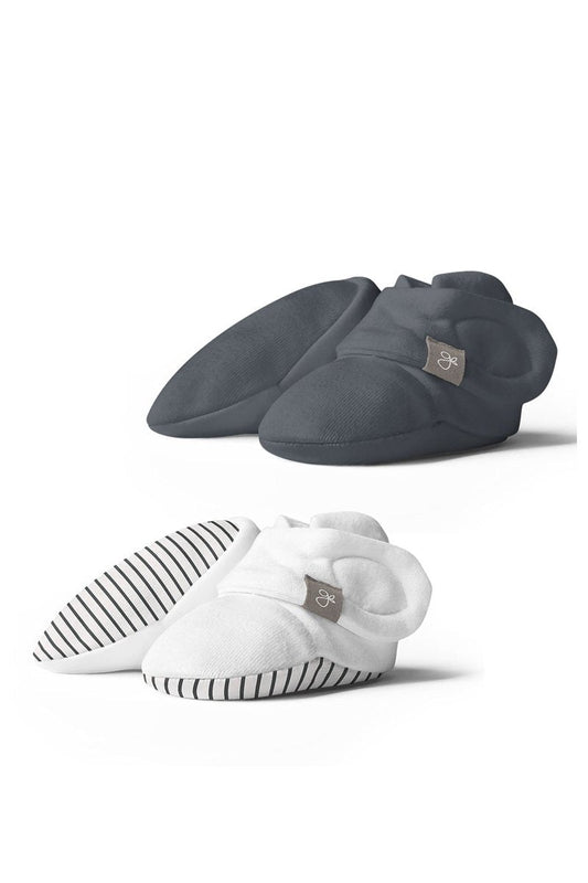 Kaiden Stripe Gray Midnight Stay On 2 Pack Boots