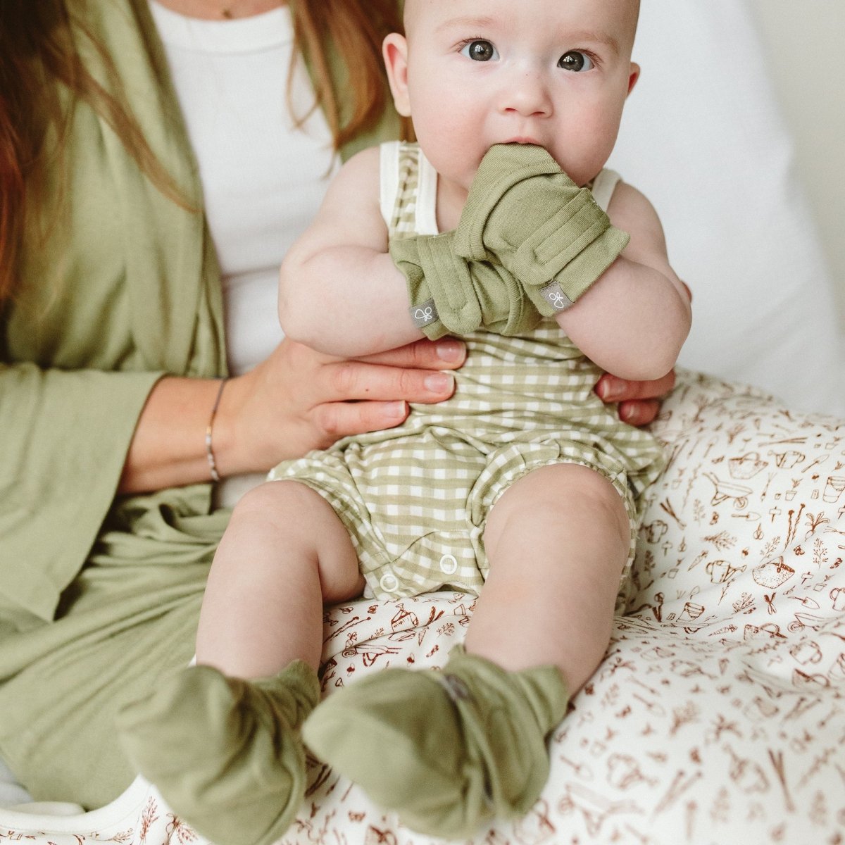 Adonis Dark Green Artichoke Stay On boots